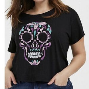 Sugar skull tshirt from Torrid